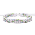 Colorful hand-woven braided wax rope bracelet with ethnic style highlights - Fresh Four-color (30266)