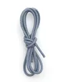 Vintage matte grey-blue stitching leather cord for DIY crafts and creative sewing projects - 3mm / Gray Blue (00160)