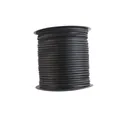 High-quality durable black Korean velvet cord on a spool for DIY jewelry and shoelaces - Black (1024)