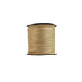 Champagnergoldenes Samtband mit Metalleffekt auf Spule für handgefertigte DIY-Bastelarbeiten. - Glitzer Hellgold (1001)