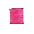 Leuchtend pinke Wildlederimitat-Kordelspule für DIY-Handwerksschmuck und Zubehör - Leuchtendes Rosa (1047)