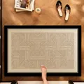 Retro Badematte aus Diatomeenschlamm, rutschfest und saugfähig für das Badezimmer. - 50*80cm / Verdickter Diatomeenschlamm / Zusammengefügte Textur