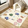 Tappetino impermeabile in PVC per animali con graziosi motivi a cartoni e antiscivolo - 60*90cm / Auto Cartoni Animati e Animali