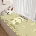 Premium cream velvet bay window mat featuring a cute panda pattern design for home decor - 40*80cm / Cream Cartoon Style R (Panda)