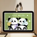 Süße Panda-Badematte mit saugfähigem Material und rutschfester Just Relax-Oberfläche - Rechteck / 40*60cm (Regulärer Stil) / Entspannungszeit Muster