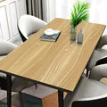 Premium waterproof wood grain rectangular table mat for dining table protector decor - 70x120cm / Wood Pattern 5
