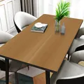 Rectangular wood grain pattern dining table mat, oil-proof and heat-resistant variant. - 70x120cm / Wood Pattern 6