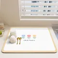 Alfombrilla de secado de cuero absorbente con flores para encimera de cocina. - Patrón de Flores Estilo A / 30x40cm