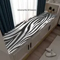 Tappetino per davanzale in terra di diatomee con motivo zebrato - 60*100cm (Taglio Libero) / Stile Terra di Diatomee-11 (Motivo Zebra)