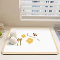 Alfombrilla de cocina absorbente de cuero con bonito diseño de abejas y flores - Patrón de Abeja Estilo B / 30x40cm