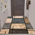 Tapis d'entrée moderne minimaliste à motifs géométriques pour couloir et intérieur - 40*60cm / Style De Luxe 15