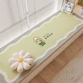 Modern antislip kussen voor erker in crème-stijl met schattig cartoon avocado-ontwerp mat - 60*120cm / Avocadogroen (Cartoon Jongen Stijl)