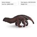 Modellino realistico di formichiere gigante marrone per gioco educativo e display - Formichiere (Q9899-S393)