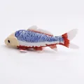 Modèle réaliste de carpe koï brocardée, ornement de décoration d'aquarium 15cm - Koi à Écailles Tricolore (PL127-4158)
