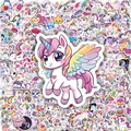 Bundle of various colorful and cute cartoon unicorn stickers for kids and students - Unicorn Stickers (BP-DJS-300)