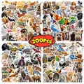 Set of 200 waterproof realistic animal stickers for kids rewards and DIY crafts - Realistic Style Animal Stickers (BP-0000716)