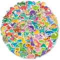 Set of colorful cartoon dinosaur waterproof stickers for kids reward and DIY decoration - Cartoon Dinosaur Stickers (BP-0000546)