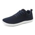 Chaussures pieds nus bleu foncé à drop zéro avec tige en maille respirante pour le sport - Bleu foncé