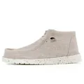Beige High-Top-Canvas-Loafer mit gesprenkelter weißer Sohle für Damen und Herren - 36 / Beige