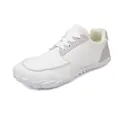 Baskets décontractées blanches respirantes avec accents beiges pour hommes et femmes - 36 / Blanc