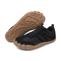 Chaussures pieds nus minimalistes noires pour le fitness et le yoga avec semelle en gomme - 36 / 8899 Noir