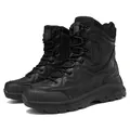 Schwarze taktische Herren-Stiefel aus PU-Mesh mit robuster, langlebiger Sohle - Schwarz