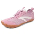 Scarpe da acqua rosa traspiranti per uomo e donna, ideali per spiaggia, nuoto e fitness - Rosa