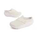 Zuecos rocker de malla blanca transpirable para mujer con suelas gruesas de verano - 36 / Blanco