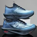 Professional 3.0 carbon plate running shoes for marathon racing in blue gradient - 35 / Blue Star