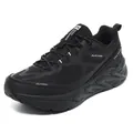 Professional black hiking shoes with non-slip waterproof design for outdoor trekking - 36 / Sneakers (H-A88) / Black