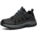 Scarpe da trekking da uomo traspiranti e leggere per attività all'aperto e casual. - 36 / Grigio scuro