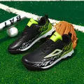 Scarpe da baseball professionali con tacchetti nero e verde lime per allenamento uomo - 38 / nero e verde
