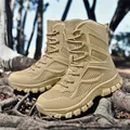 Professional tan tactical hiking boots with breathable mesh and rugged non-slip sole - 39 / 905 Tactical Boot (905) / Sand
