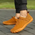 Breathable non-slip outdoor water shoes for yoga and hiking in mustard orange finish - 39 / Camel
