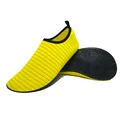 Scarpe da scoglio gialle a righe nere ad asciugatura rapida per spiaggia e yoga - 44-45 / K001 Giallo