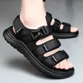 Sandales de sport noires antidérapantes pour hommes, idéales pour l'été et la plage - 38 / Style 99304 / Noir