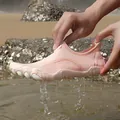 Professional pink quick-dry water shoes for beach surfing and outdoor water sports - 35 / Pink