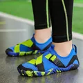 Scarpe da guado traspiranti blu e verde lime per attività sportive all'aperto e nuoto - 25 / Sportivo Casual / Blu zaffiro
