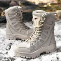 Insulated waterproof outdoor snow boots with non-slip thick soles for winter hiking - 36 / Flats / Beige