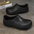 Zuecos de EVA negros impermeables para cocina o jardín, diseño ligero y cómodo. - 38-39 / Negro