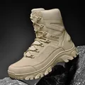 Strapazierfähige taktische Wüstenstiefel für Herren in Sandfarbe für Outdoor-Abenteuer - 39 / Sandfarben