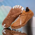 Scarpe da acqua marroni con design a piedi nudi e tomaia in mesh traspirante per esterno. - 36 / Marrone