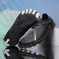 Scarpe da scoglio nere traspiranti con suola a cinque dita antiscivolo per escursionismo - 36 / Nero