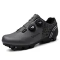 Professional gray T125 cycling shoes featuring a dual rotary buckle lacing system - 36 / MTB Cleat Style / Gray