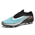 Crampons de football bas en maille respirante pour matchs sur gazon et entraînements - Lune Noire Crampons Longs