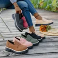 Casual loafers in Britse stijl met dikke zool voor dames verkrijgbaar in meerdere kleuren - 36 / Zwart