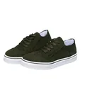Zapatos brogue casuales verde oliva para mujer con una cómoda suela blanda blanca - 36 / Verde