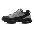 Scarpa da trekking outdoor grigia e nera con suola antiscivolo e design traspirante - Uomo EU 38 / Blu nero
