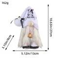 Plush standing cow themed holiday gnome doll ornament for desktop decoration - Cow Bell Gnome