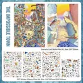 Impossible Town miniature landscape sticker set with PET material and scene cards - Impossible Town (Today's Business Vol. 55)